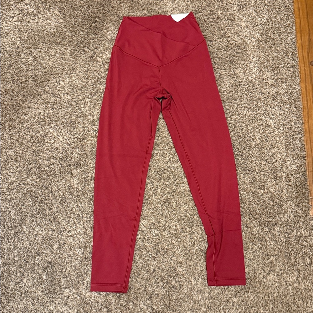 American Eagle offline Red High-Waisted Leggings. Size medium.